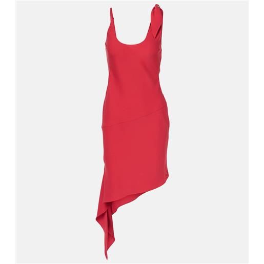 Courreges courrã¨ges abito corto asimmetrico