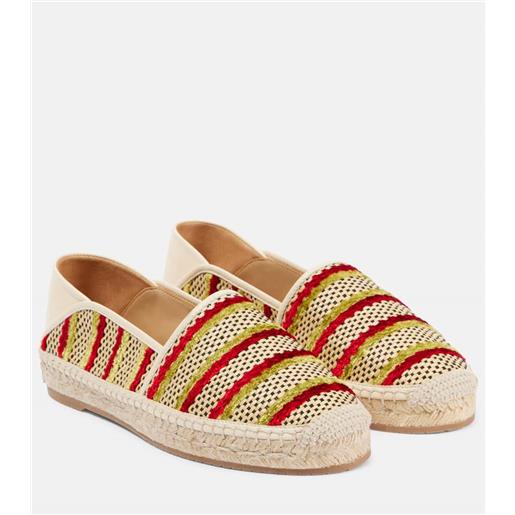 Manolo Blahnik espadrillas espadra in rafia