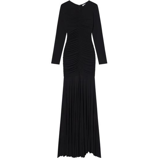 A.L.C. abito lungo fawn - nero