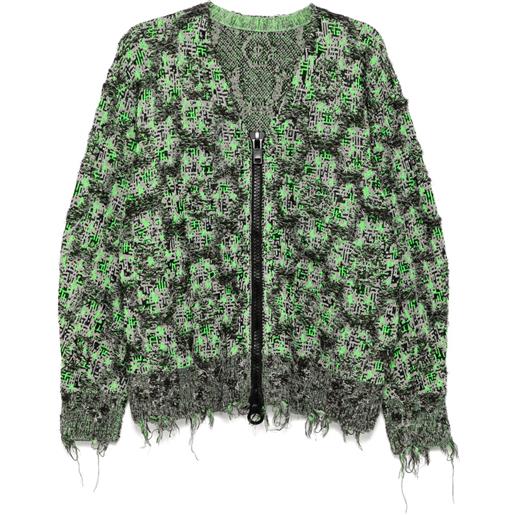 JNBY cardigan con stampa - grigio