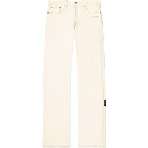 Off-White jeans susy - toni neutri