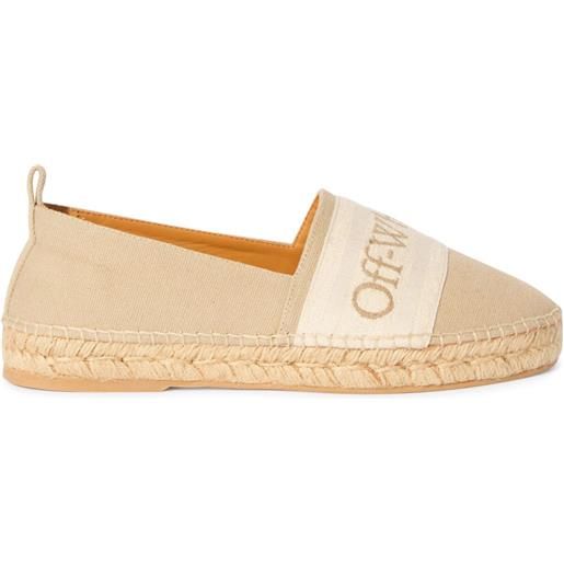 Off-White espadrillas bookish - toni neutri
