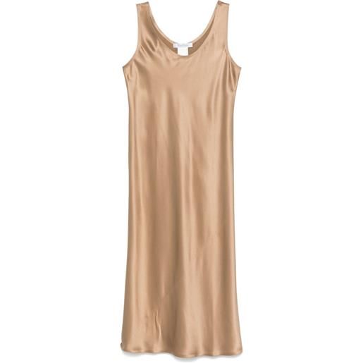 Max Mara abito midi banjo - marrone