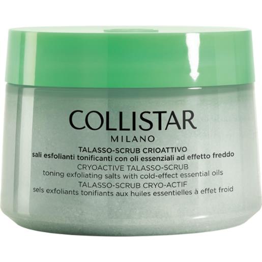 Collistar talasso-scrub crioattivo sali esfolianti tonificanti con oli essenziali ad effetto freddo 700 g - 700 g