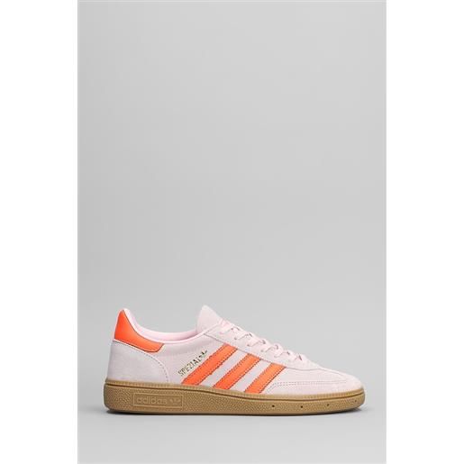 Adidas sneakers handball spezial in camoscio rosa