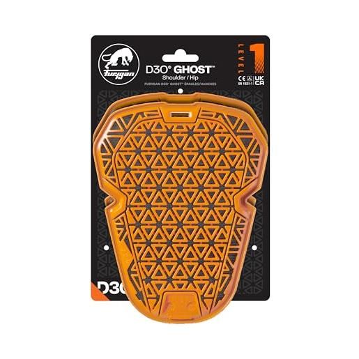 Furygan protezione spalle o fianchi d3o ghost l1 unisex - paio di protezioni invisibili d3o discrete omologate di livello 1 per pantaloni jeans da moto - tecnologia d3o sicurezza - taglia unica