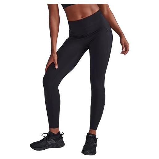 2XU pantaloni a compressione lunghi stash hi-rise compression tights black/black l (woman)