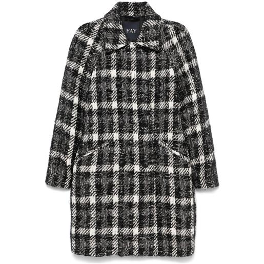 Fay cappotto doppiopetto - nero
