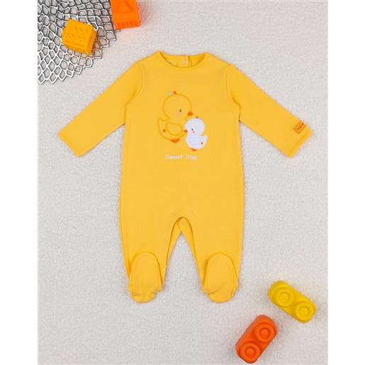 Prénatal tutina unisex gialla baby smile