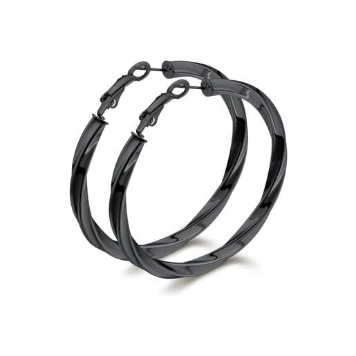 Cerchi In Oro 14k Grandi - Italia