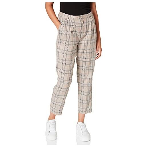 SPARKZ COPENHAGEN sparkz toa high waist pants pantaloni completo, beige, 40 (taglia produttore: small) donna