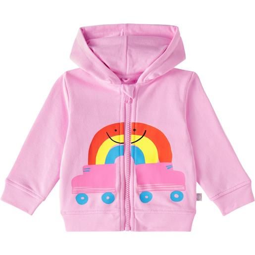 Stella McCartney Kids baby - felpa in cotone con cappuccio