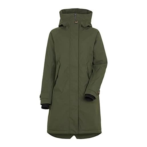 Didriksons giacca invernale da donna luna parka 4, verde, 36