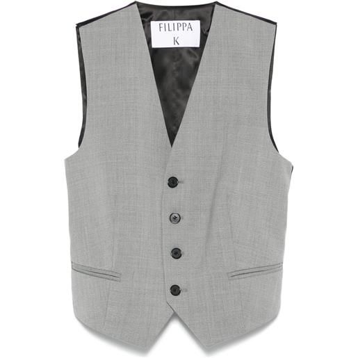Filippa K gilet sartoriale - grigio