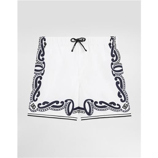 Dolce & Gabbana boxer da mare in tela stampa bandana