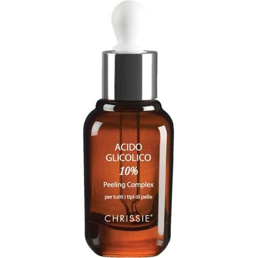 Vivipharma SpA chrissie acido glicolico 10% peeling complex tutti i tipi di pelle 30 ml