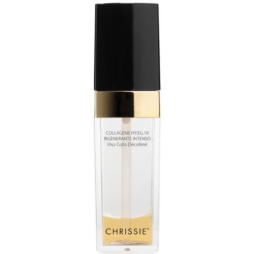 Chrissie collagene hy. Eg. 10 rigenerante intenso trattamento viso bifasico 30 ml olio per la pelle