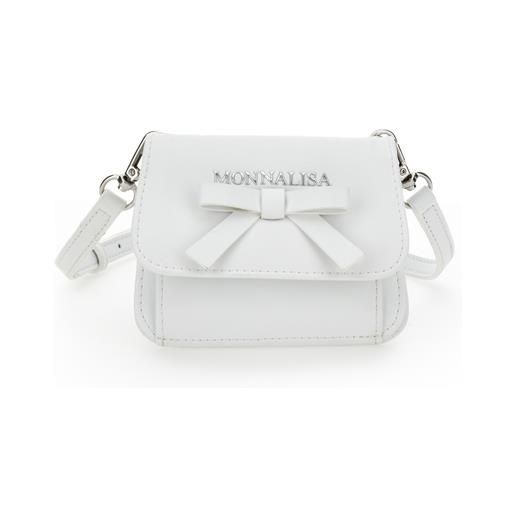 Monnalisa borsellino pelle con fiocco