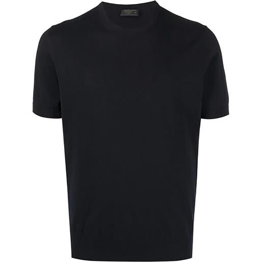 Prada t-shirt con girocollo - nero