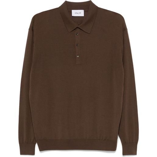 D4.0 polo - marrone