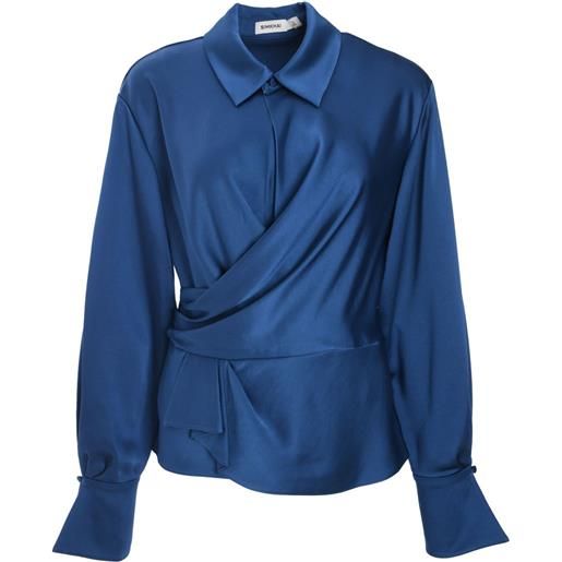Simkhai blusa a maniche lunghe