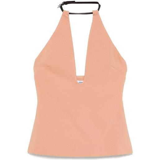 The Attico top con fibbia - toni neutri