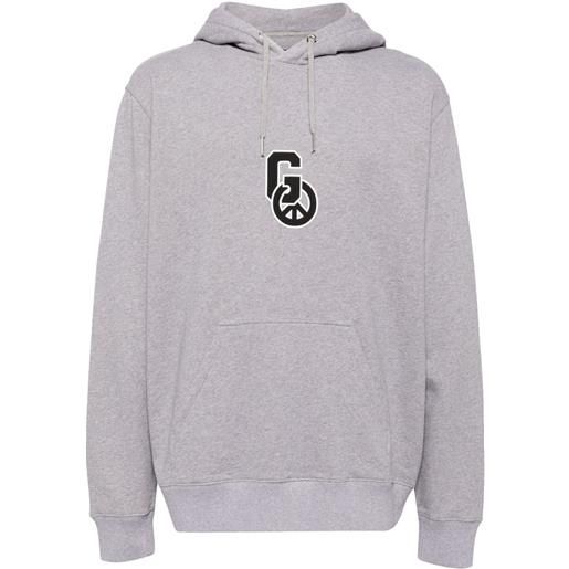 Givenchy felpa con stampa grafica - grigio