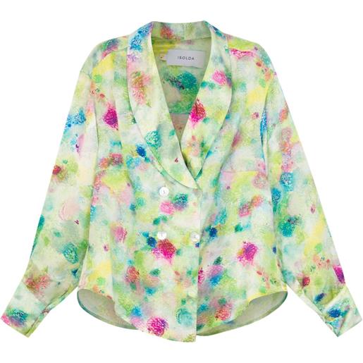 Isolda camicia sissi - verde