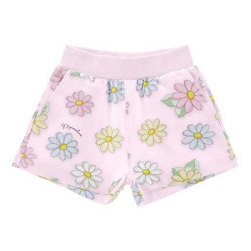 Monnalisa shorts felpa con margherite