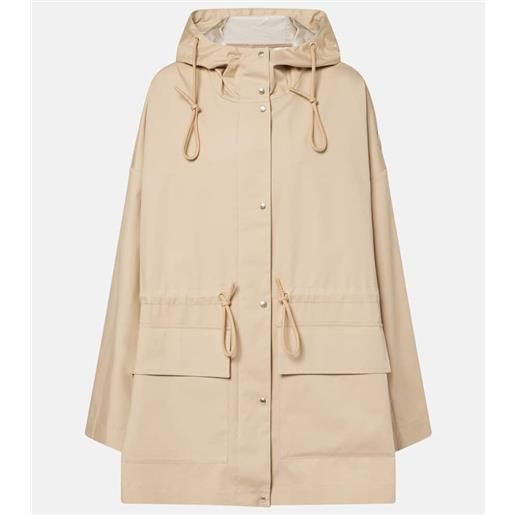 Moncler parka gaillon in misto cotone