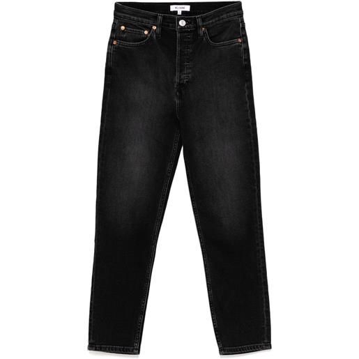 RE/DONE jeans crop anni '90 - nero
