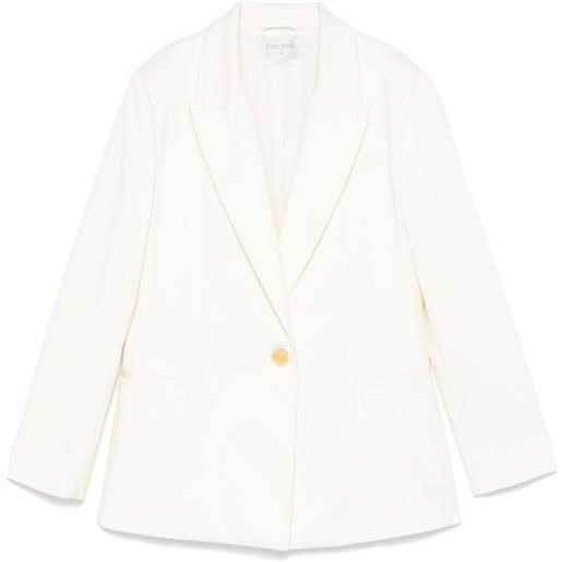 Forte Forte blazer in cotone - toni neutri
