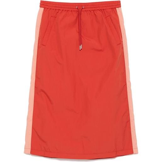 Maison Kitsuné gonna lunga - rosso