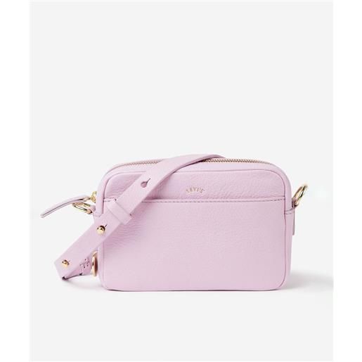 LEVI'S ® levi's® borsa a tracolla diana in pelle lilla donna
