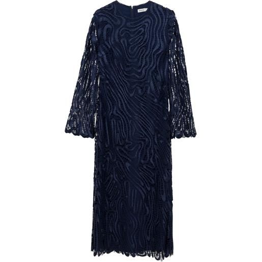 Simkhai abito midi vanina - blu