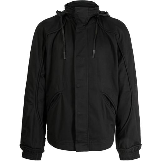 MCQ bomber con cappuccio - nero
