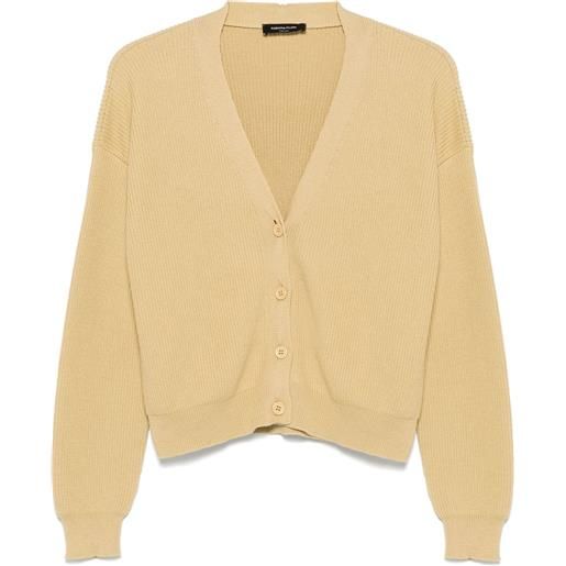 Fabiana Filippi cardigan con scollo a v - toni neutri
