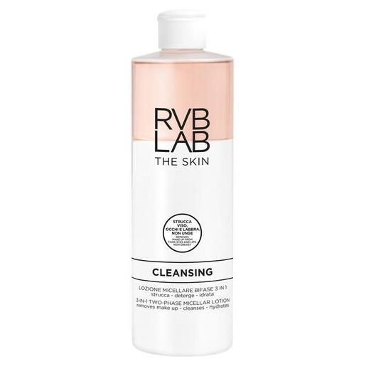 RVB Lab rvblab lozione micellare bifase 3 in 1 400 ml