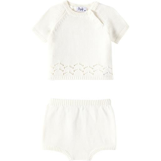 Il Gufo baby - top e culottes in cotone