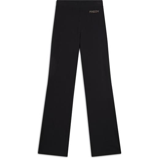 Freddy leggings regular fit in jersey con fondo flare