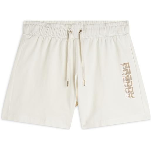Freddy pantaloni corti in jersey con grafica dorata