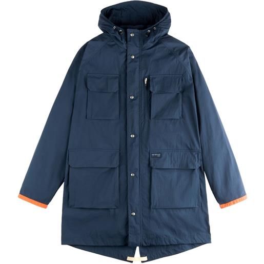 Fay parka fisherman - blu