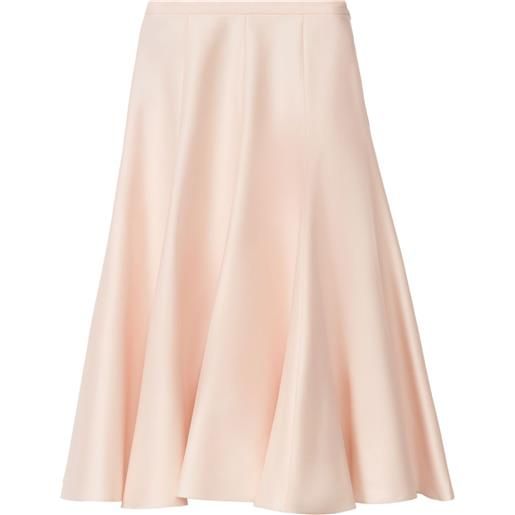 Fabiana Filippi gonna midi con piega - rosa