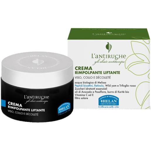 HELAN COSMESI Srl helan elisir antitempo l'antirughe crema rimpolpante e liftante viso 50ml - crema viso collo e décolleté