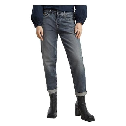 G-STAR kate boyfriend jeans donna, blu (sun faded gunmetal d15264-d931-h095), 31w / 32l