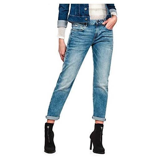 G-STAR kate boyfriend jeans donna, blu (sun faded gunmetal d15264-d931-h095), 30w / 28l