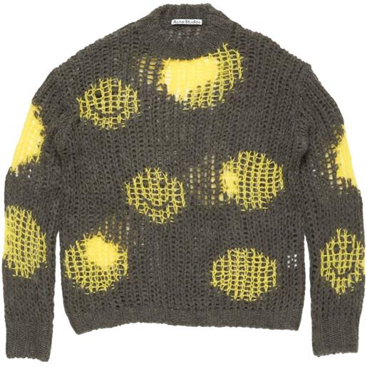 Acne Studios maglione in mohair - grigio