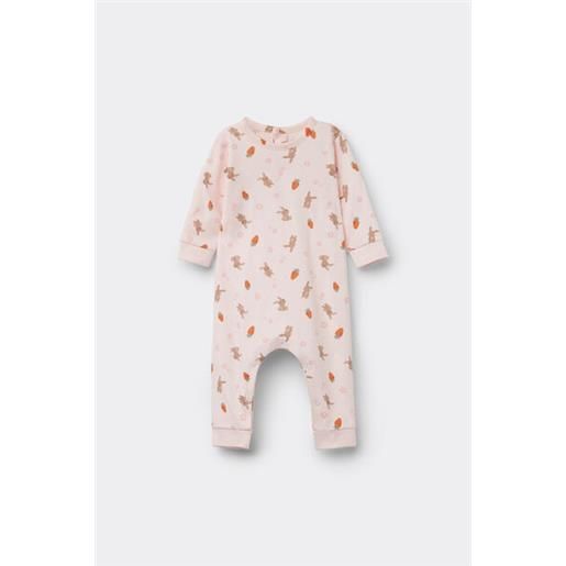 Tezenis tutina bebè manica lunga in 100% cotone rosa