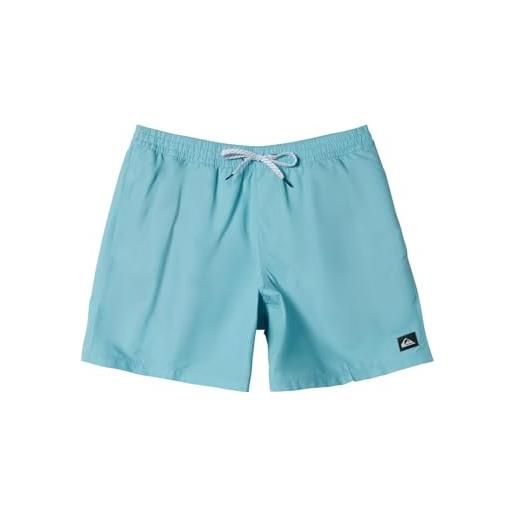 Quiksilver boy everyday solid volley yth 14 marine blue 14 years 14 ans