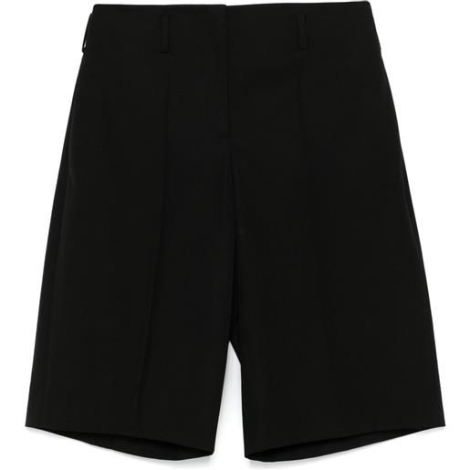 Valentino Garavani shorts con cintura - nero
